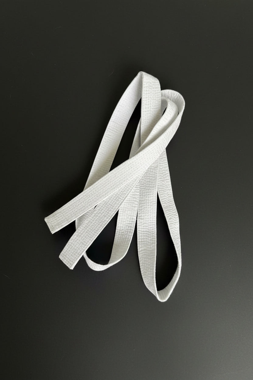 Premium White Judo Belt