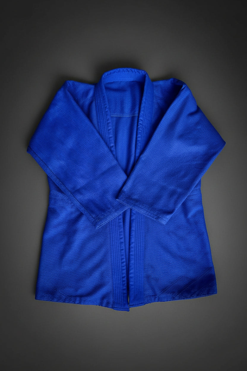 Men’s Blue Judo Jacket 450 GSM for Martial Arts Training