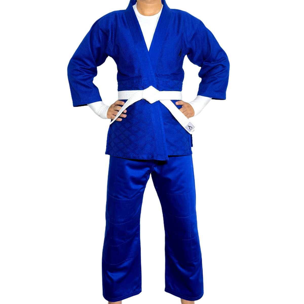 Premium Blue Judo Gi Uniform - All Round Training Suit with White Belt